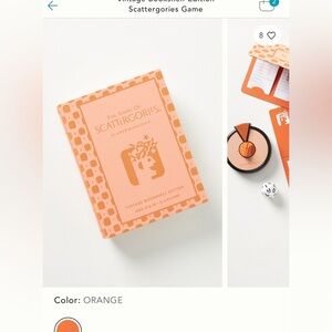 The Game of Scattergoriea for Anthropologie